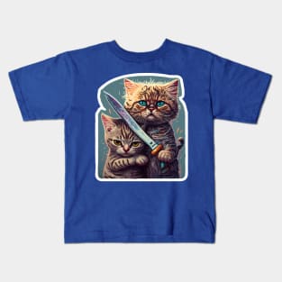 Bye-Bye Cats Kids T-Shirt